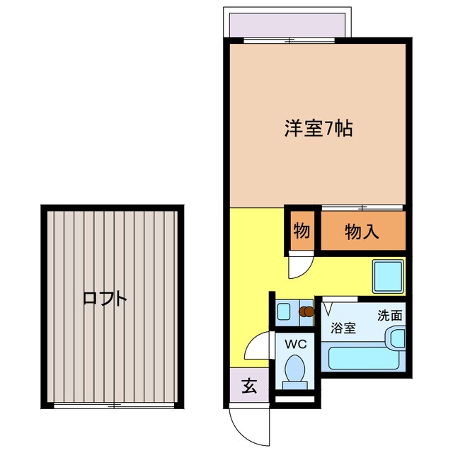 グレースとよなかの物件間取画像