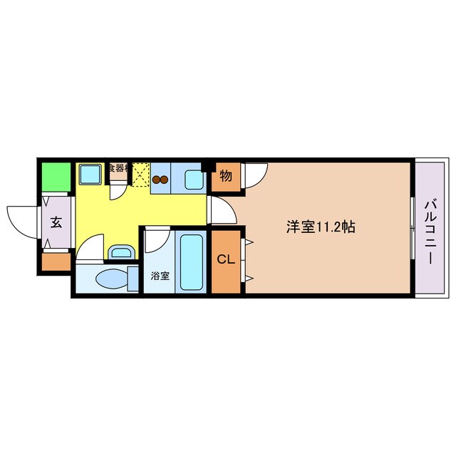 GRECALE南町の物件間取画像