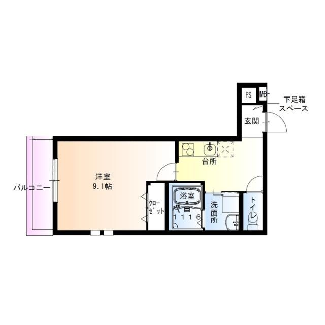 フジパレス高石千代田Ⅰ番館の物件間取画像