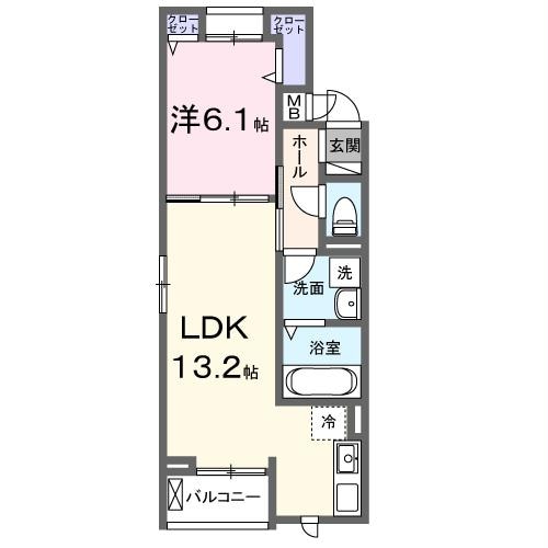 リビオ　MIYABIの物件間取画像