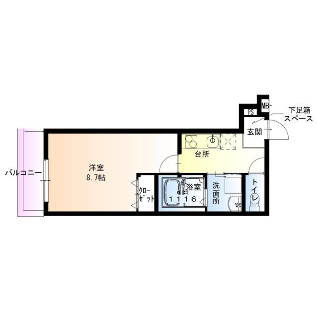 フジパレス助松町Ⅰ番館の物件間取画像