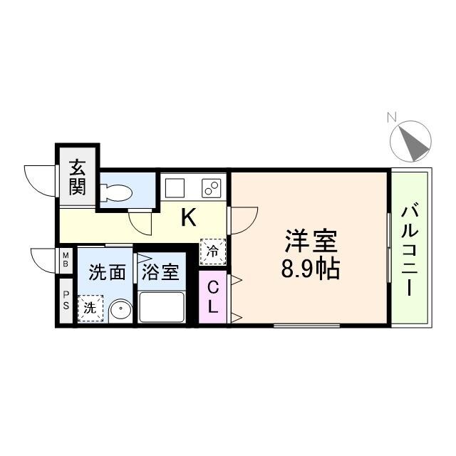 フジパレス高石綾園の物件間取画像