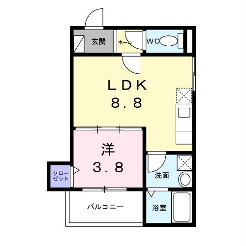 グランハーモニーの物件間取画像