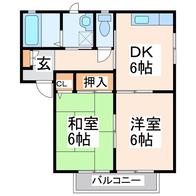 フォーレス華の物件間取画像