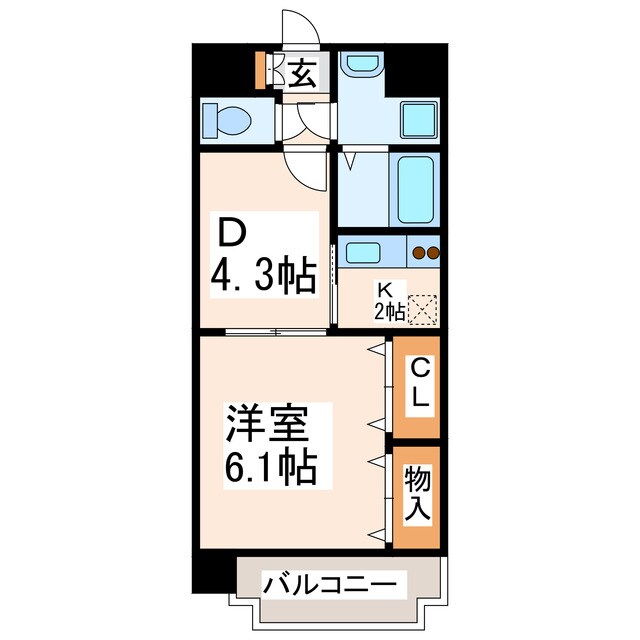 フランメゾン平成の物件間取画像