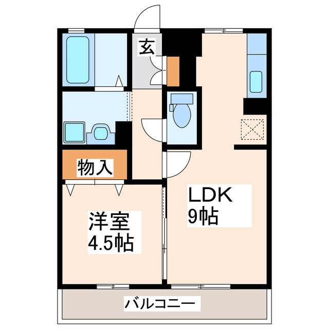 Ｄ－アベニュー本荘の物件間取画像