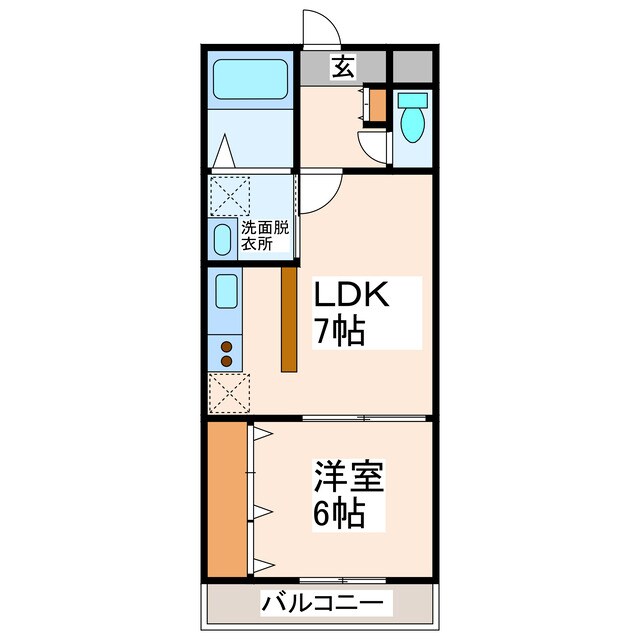 グレイス八王寺の物件間取画像