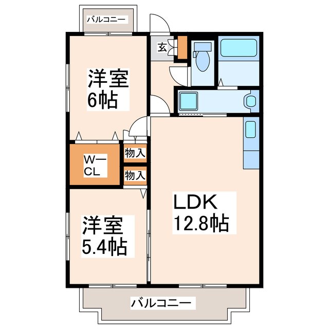 Alivioの物件間取画像