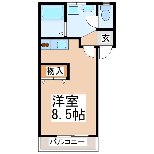 エフォートの物件間取画像