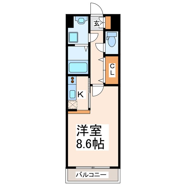 タサキヒルズの物件間取画像