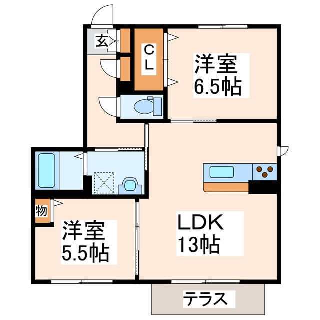 シャーメゾンパインヒルの物件間取画像