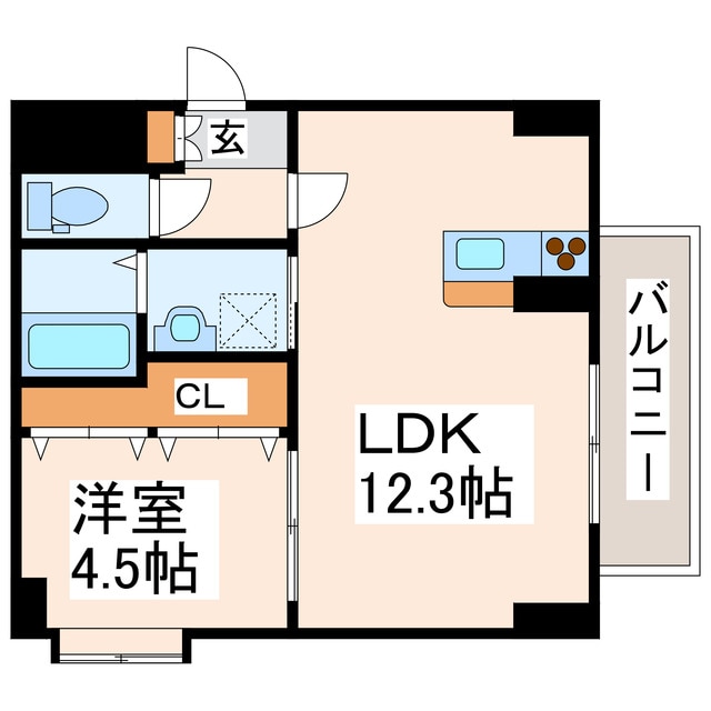 OVEST平成の物件間取画像