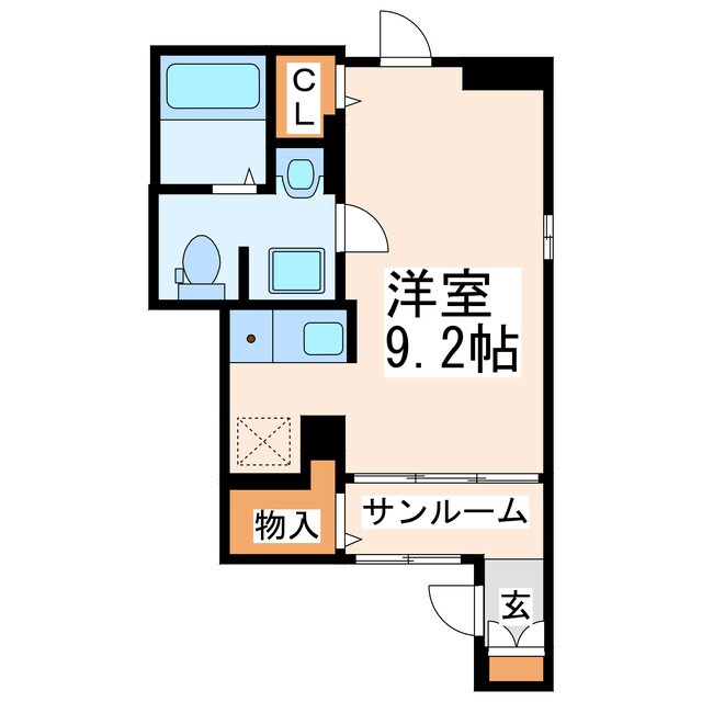 平成駅 徒歩19分 1階の物件間取画像