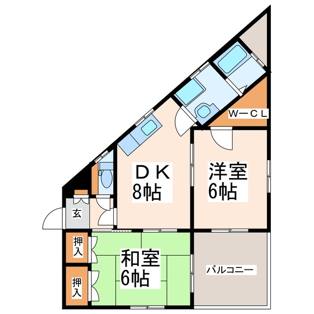 米村ビルの物件間取画像