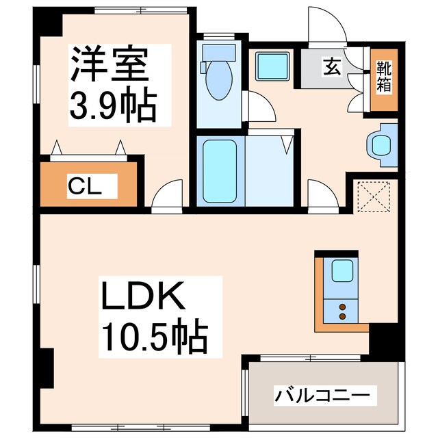 novel八王寺の物件間取画像