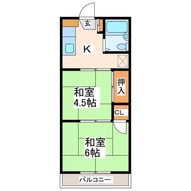 物件間取画像