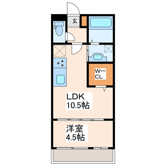 マーレ京町の物件間取画像