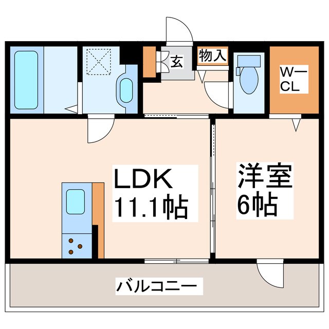 ハイムセラ出水の物件間取画像