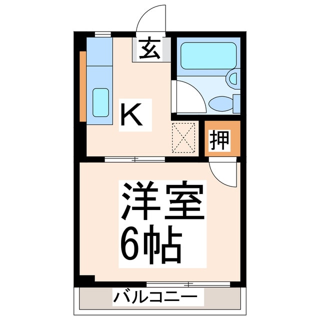 サンヒルズVの物件間取画像