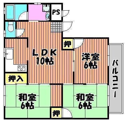 メゾン高崎の物件間取画像