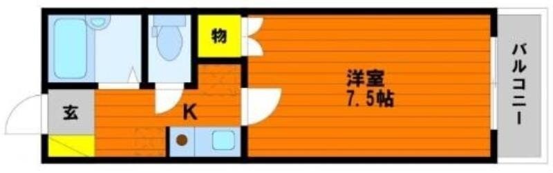 物件間取画像