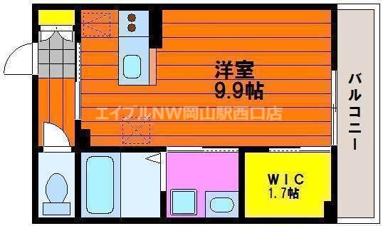 アドラシオン津島の物件間取画像