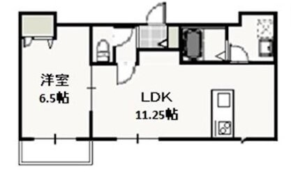 リュミエール　Ａの物件間取画像