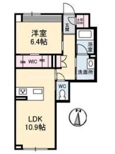 ソレイユコート中仙道の物件間取画像