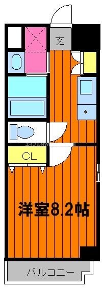 アルバ鹿田の物件間取画像