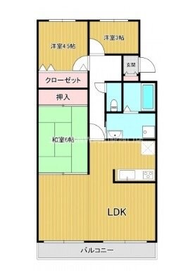 サーパス西古松Ⅰの物件間取画像