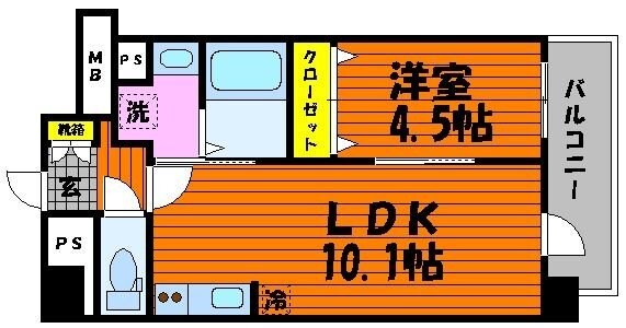 アルカンシエルの物件間取画像