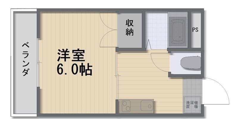 物件間取画像