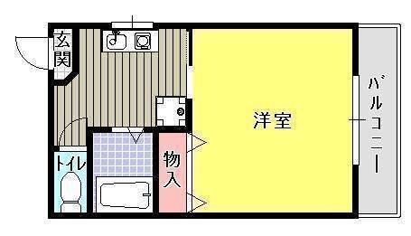 メゾン稲田の物件間取画像