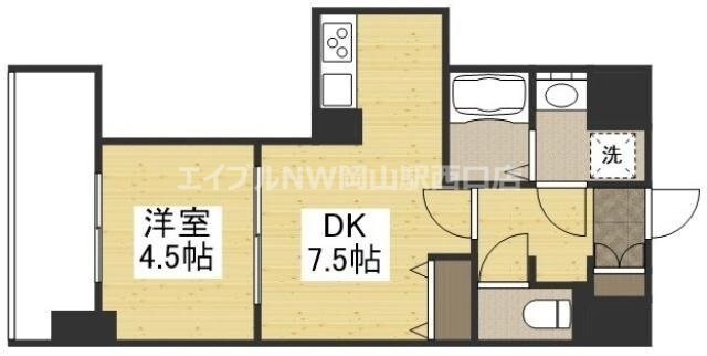 Mayfair田町Premiumの物件間取画像