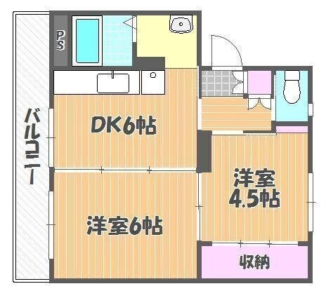 物件間取画像