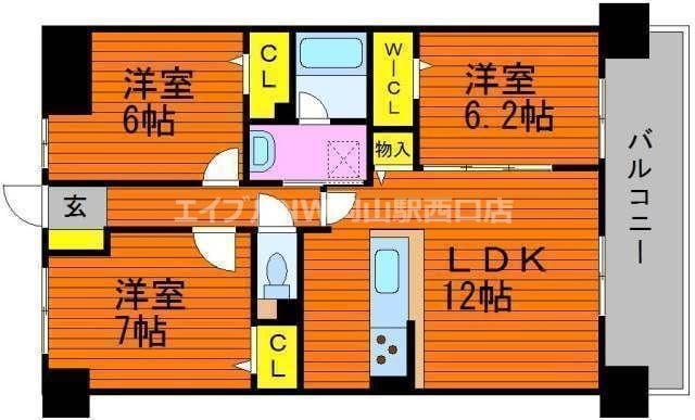 フィール野田公園の物件間取画像