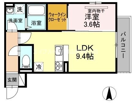 メゾン・ド・ルアールの物件間取画像