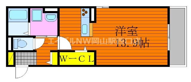 ルミナス大和町の物件間取画像