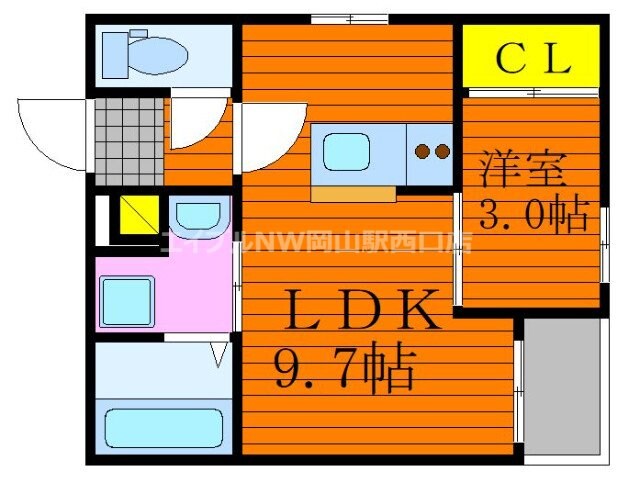 REGALEST 東島田Ⅰの物件間取画像