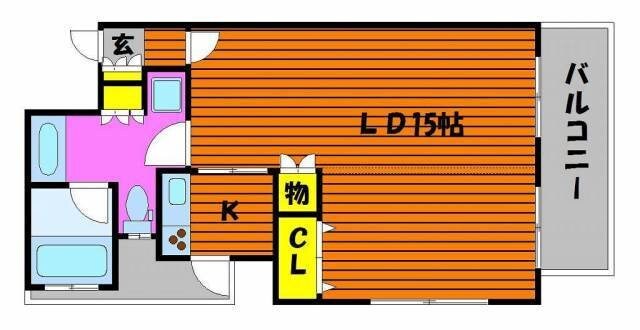 フローリアンコート弓之町の物件間取画像