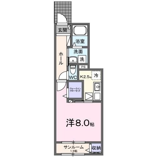 グレイスヴィラ　Ⅲの物件間取画像