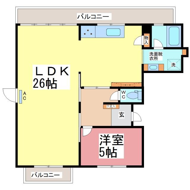 いずみビルの物件間取画像