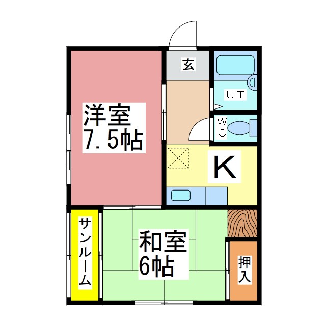 ＭＨビルの物件間取画像