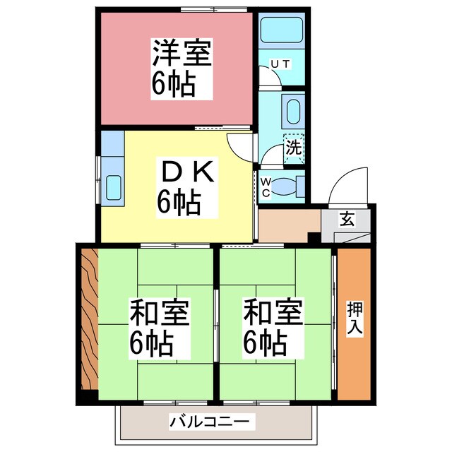 物件間取画像