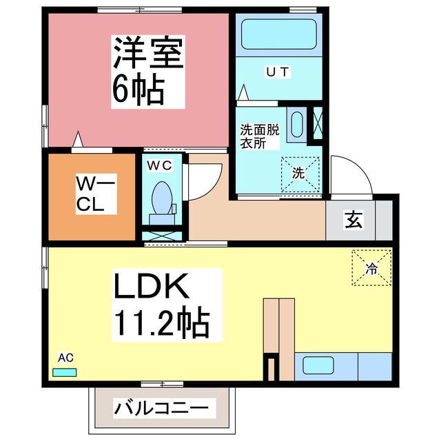 セジュール・シティアの物件間取画像