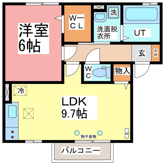 イベール・ドゥの物件間取画像