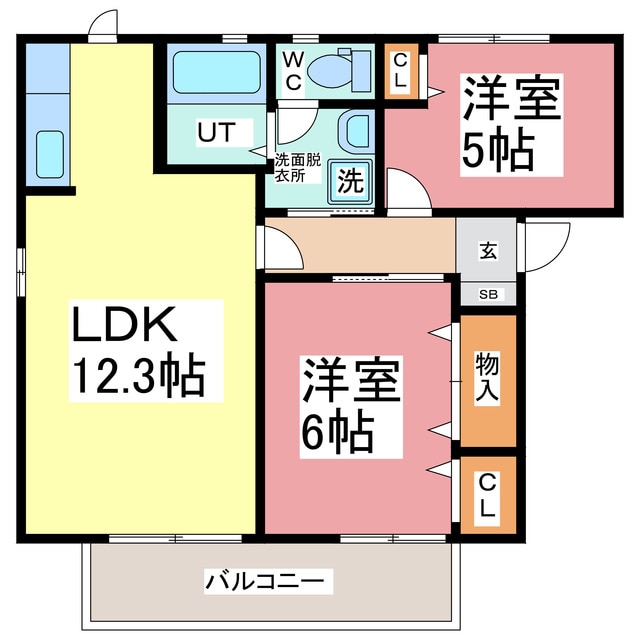 Confar Gucciの物件間取画像