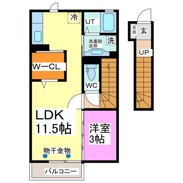 プレミア　Ｎ棟・Ｈ棟の物件間取画像