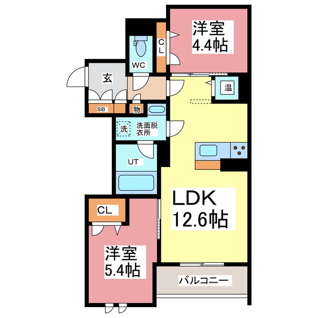 アズール　ソウの物件間取画像