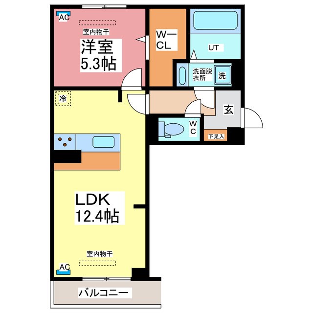 D's Galleryの物件間取画像